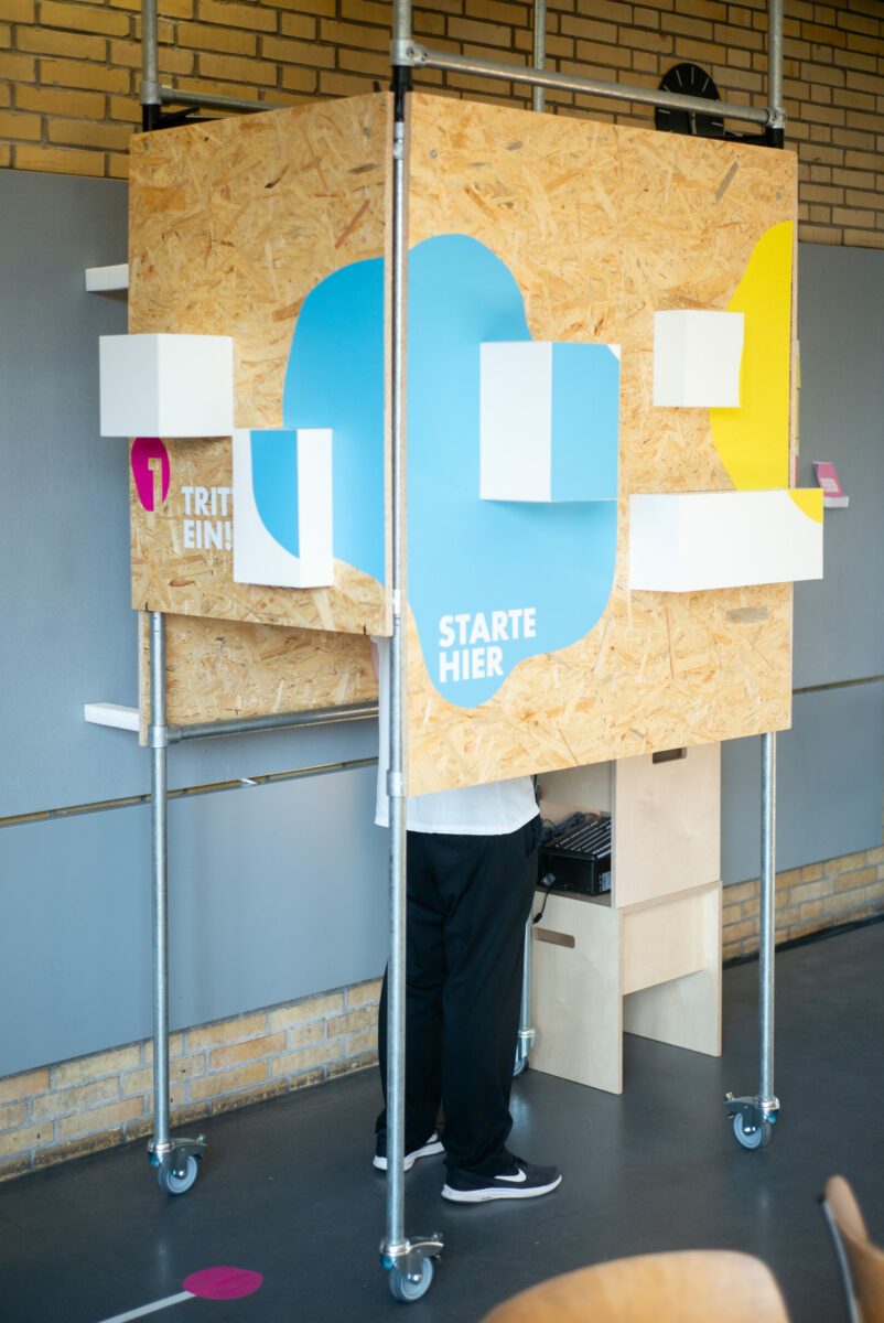 Fotobox des Demokratielabors